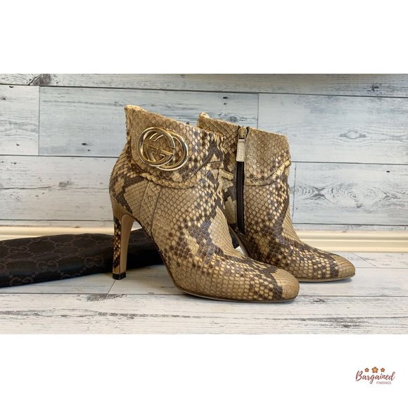 🛑SOLD🛑Authentic GUCCI Python Lifford Size 6 - Picture 5 of 12